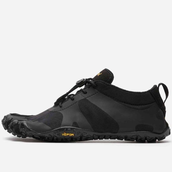 NWOB Vibram FiveFingers V-Alpha Toe Shoe Minimalist Black Women 7-7.5 UK 6 EU 37 - Picture 1 of 10